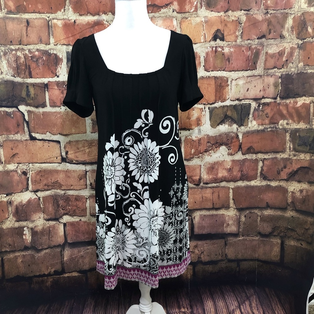 Ice Floral Print Dress